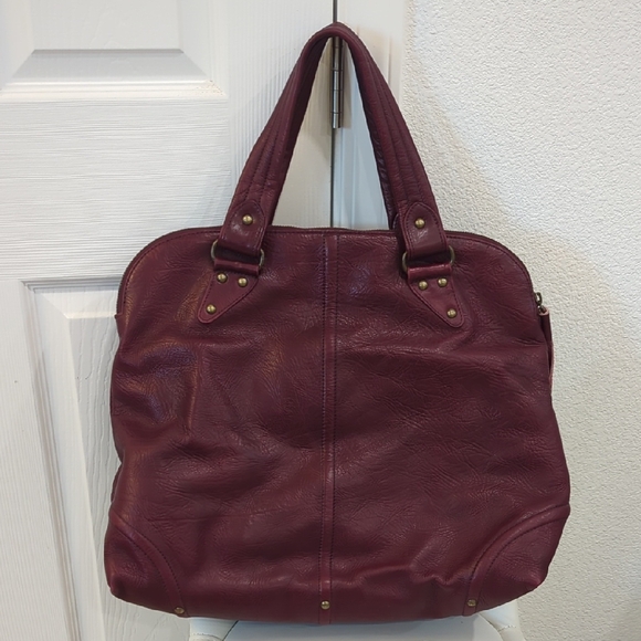 Kale: Gorgeous Barely Used Tote Bag Genuine Leather - Picture 2 of 7
